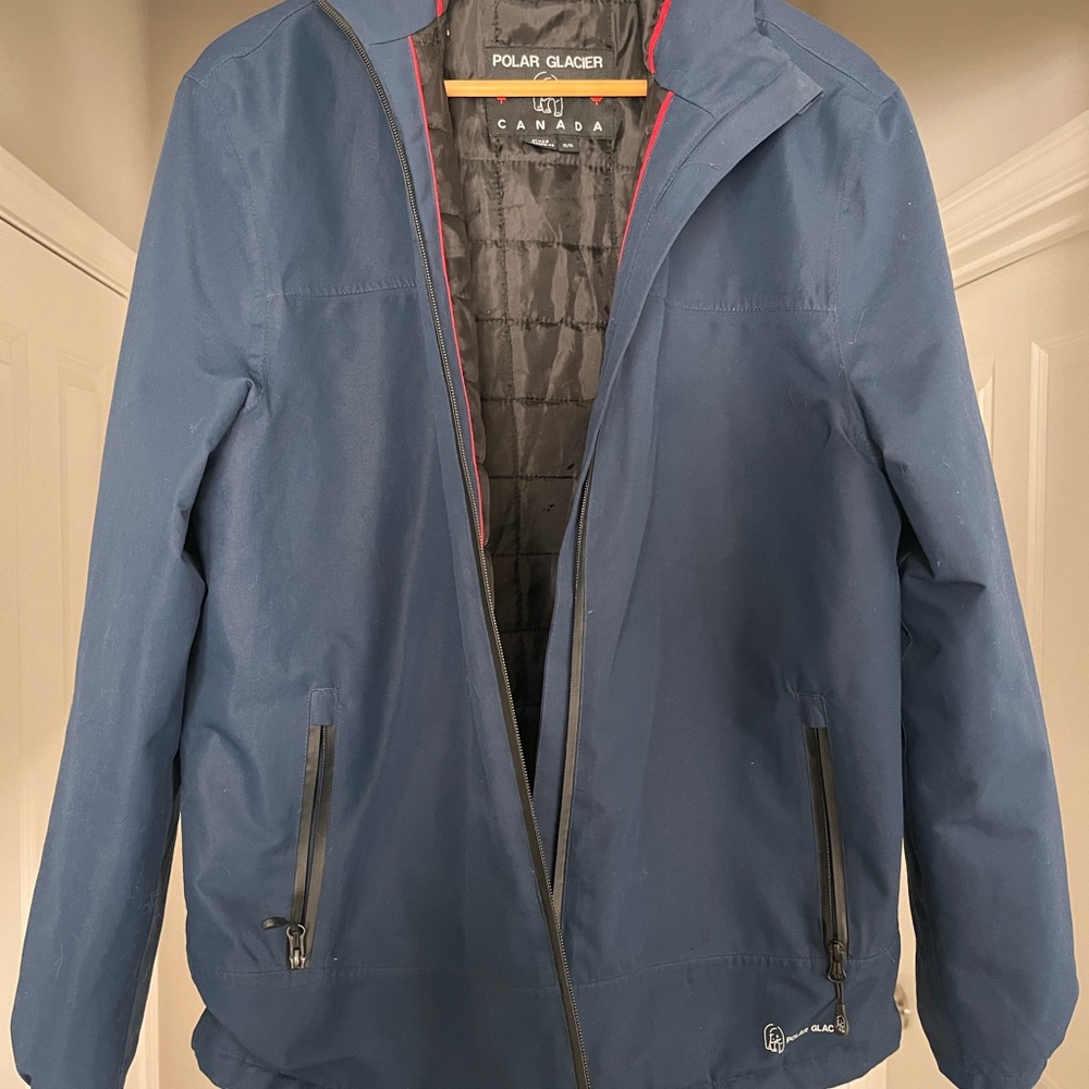 Navy Blue Polar Glacier Jacket